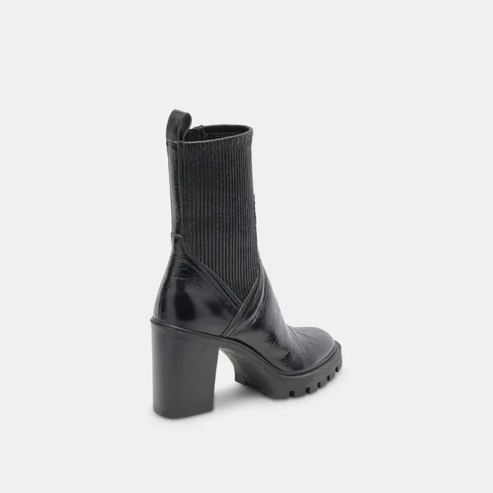 Marni H2O Boots Midnight Crinkle Patent Women Dolce Vita Boots and Booties