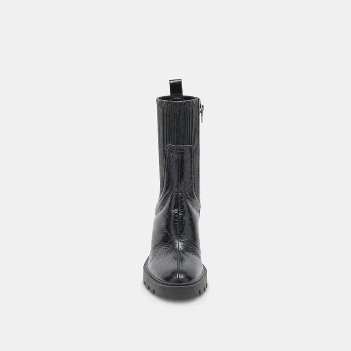 Marni H2O Boots Midnight Crinkle Patent Women Dolce Vita Boots and Booties