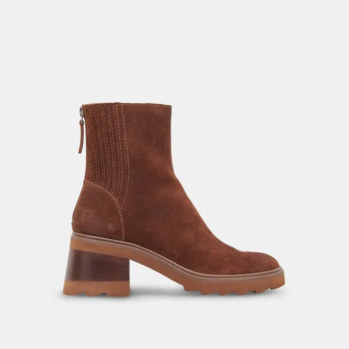Martey H2O Boots Cocoa Suede Women Dolce Vita Boots and Booties