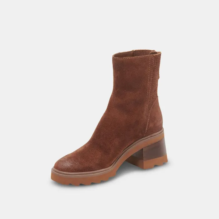 Martey H2O Boots Cocoa Suede Women Dolce Vita Boots and Booties