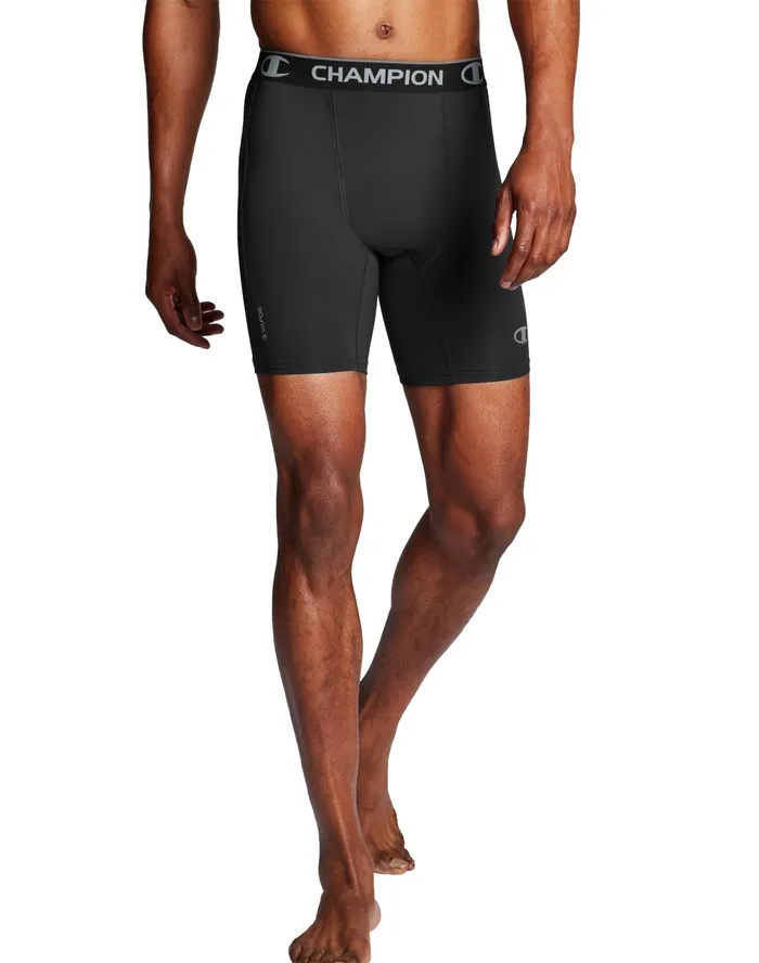 Men039S Compression Shorts 6034 Black Men Champion Baselayer
