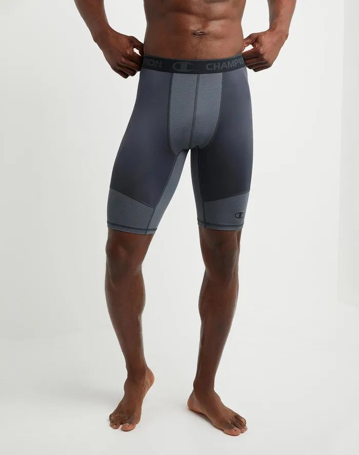 Men039S Compression Shorts 9034 Stealthstormy Night Men Champion Baselayer