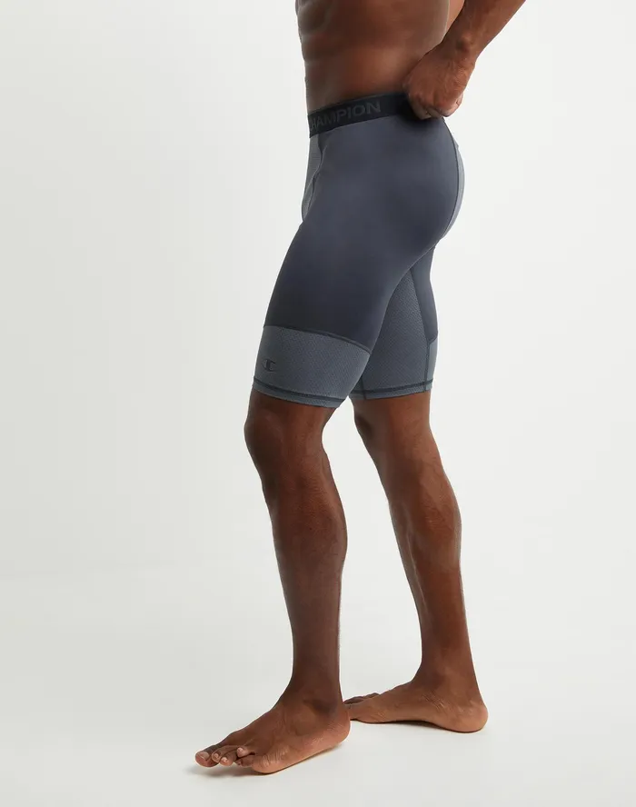 Men039S Compression Shorts 9034 Stealthstormy Night Men Champion Baselayer