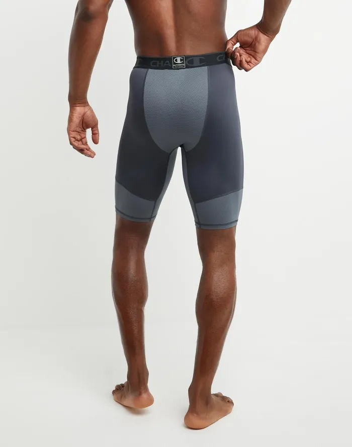 Men039S Compression Shorts 9034 Stealthstormy Night Men Champion Baselayer