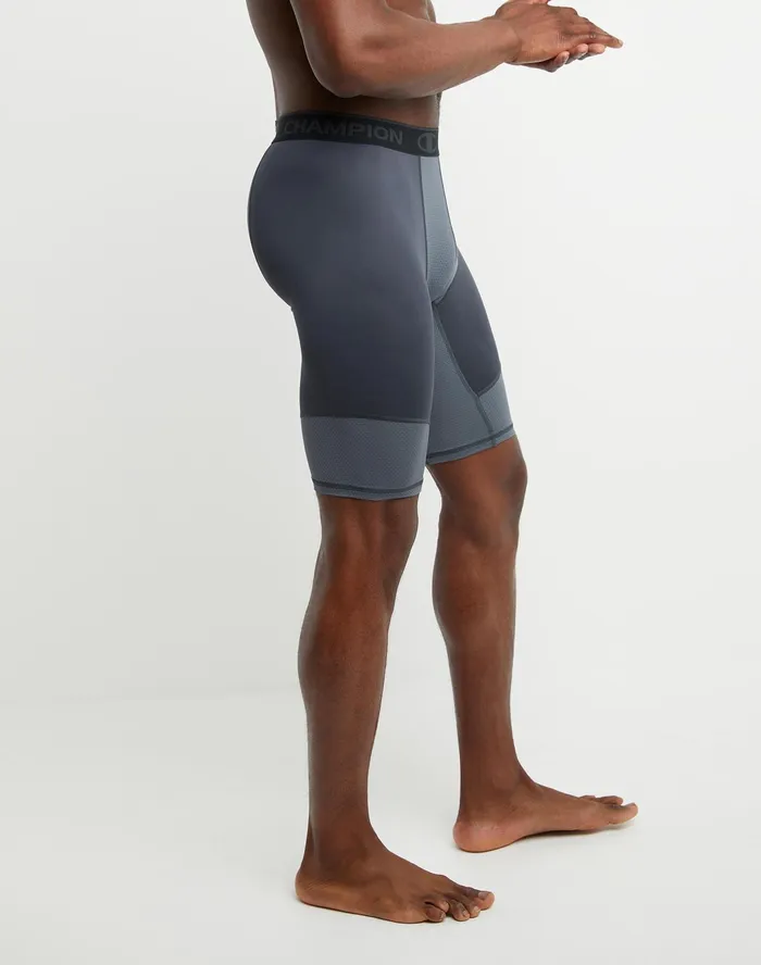 Men039S Compression Shorts 9034 Stealthstormy Night Men Champion Baselayer