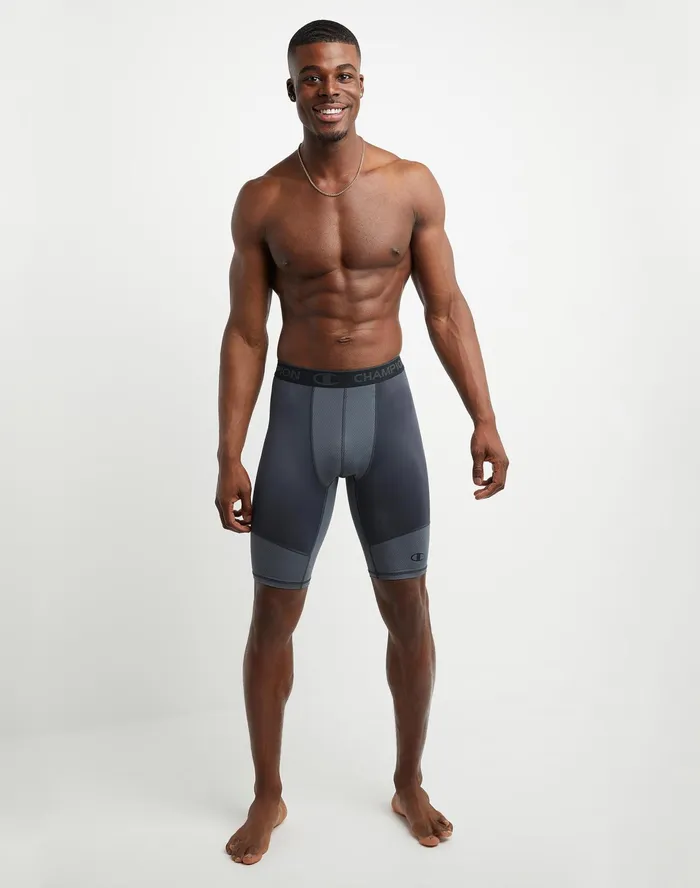 Men039S Compression Shorts 9034 Stealthstormy Night Men Champion Baselayer