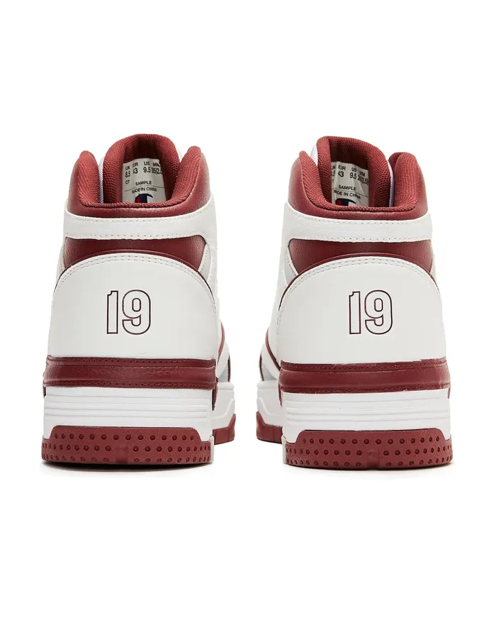 Men039S Retro Basketball Hi Shoes New Maroonchampion White Men Champion Court