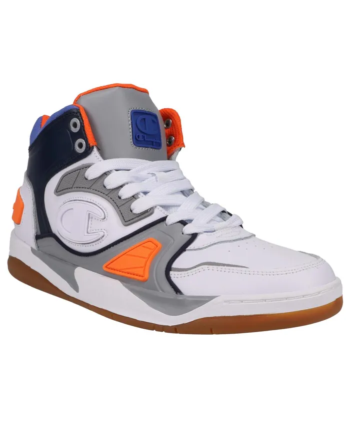 Men039S Rezone Drill Hi Shoes Whitegreynavy Men Champion Court