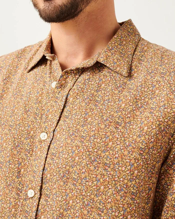 Men 7 For All Mankind Shirts Signature Shirt In Wildflower Print