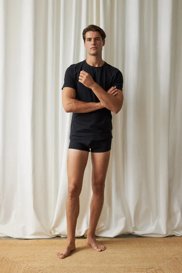 Men Akdamar 8211 Black TWOTHIRDS TShirts