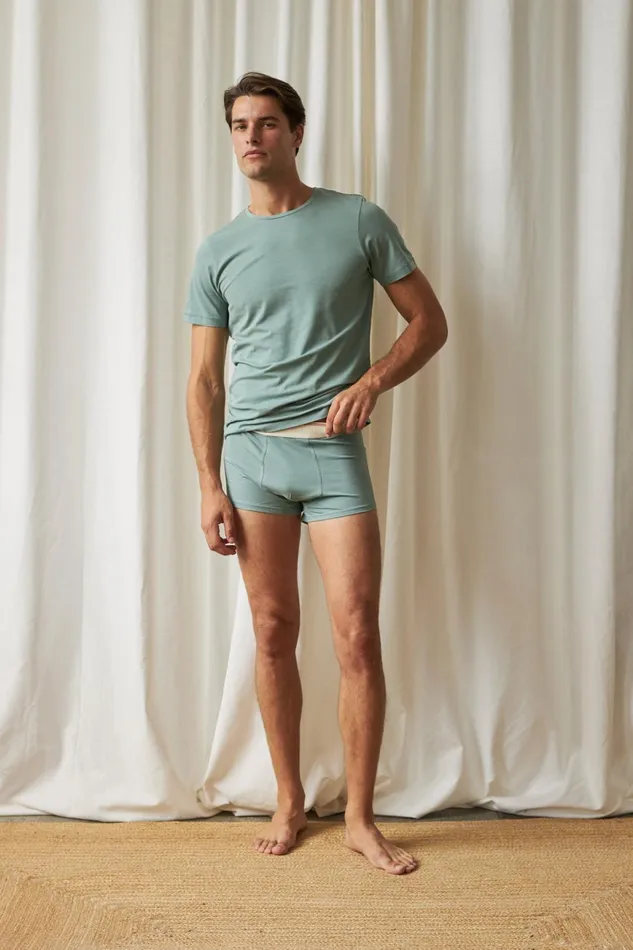 Men Akdamar 8211 Light Green TWOTHIRDS TShirts