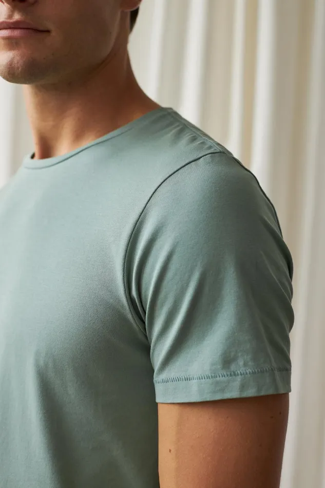 Men Akdamar 8211 Light Green TWOTHIRDS TShirts