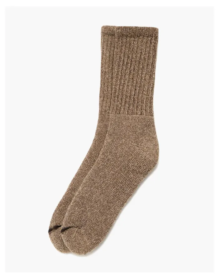 Men American Trench Alpaca Boot Socks Natural Madewell Socks
