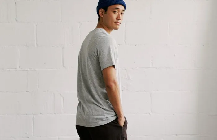 Men Bird 8211 Grey Melange TWOTHIRDS TShirts