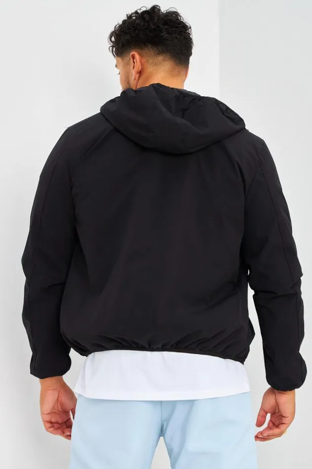 Men Blouson Capuche Noir Black Brentiny Paris Jackets