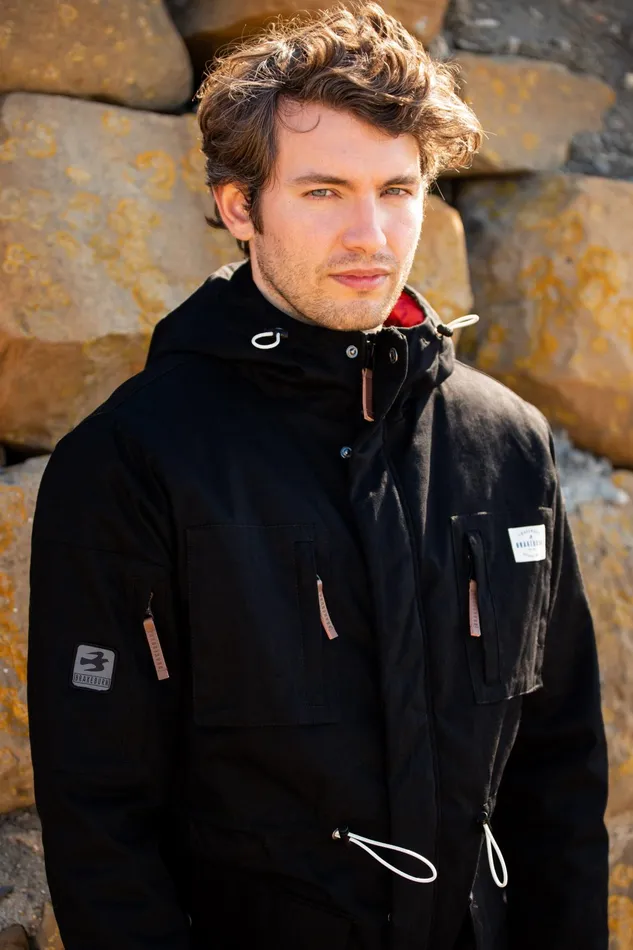 Men Brakeburn Coats And Jackets Black Parka