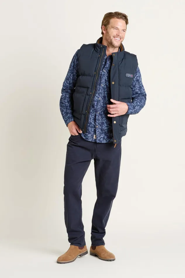 Men Brakeburn Coats And Jackets Navy Navy Gilet