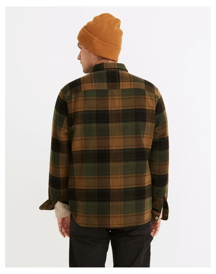 Men Brushed Flannel Easy Long Sleeve Shirt In Plaid Asparagus Madewell Jackets Men Brushed Flannel Easy Long Sleeve Shirt In Plaid Asparagus Madewell Jackets