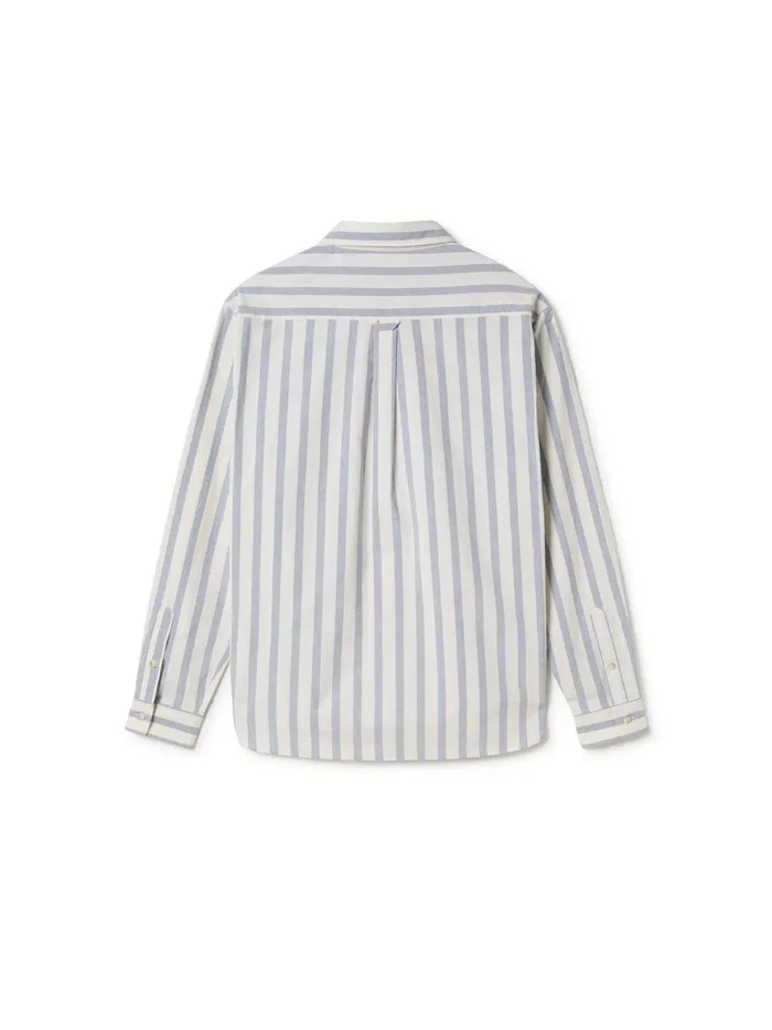 Men Campana 8211 Blue Stripes TWOTHIRDS Shirts