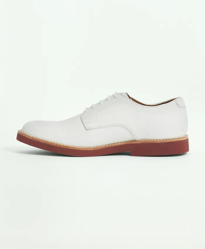 Men Classic Bucks White Brooks Brothers Shoes