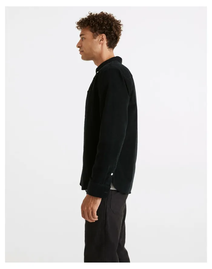 Men Corduroy Perfect Shirt True Black Madewell Shirts Men Corduroy Perfect Shirt True Black Madewell Shirts
