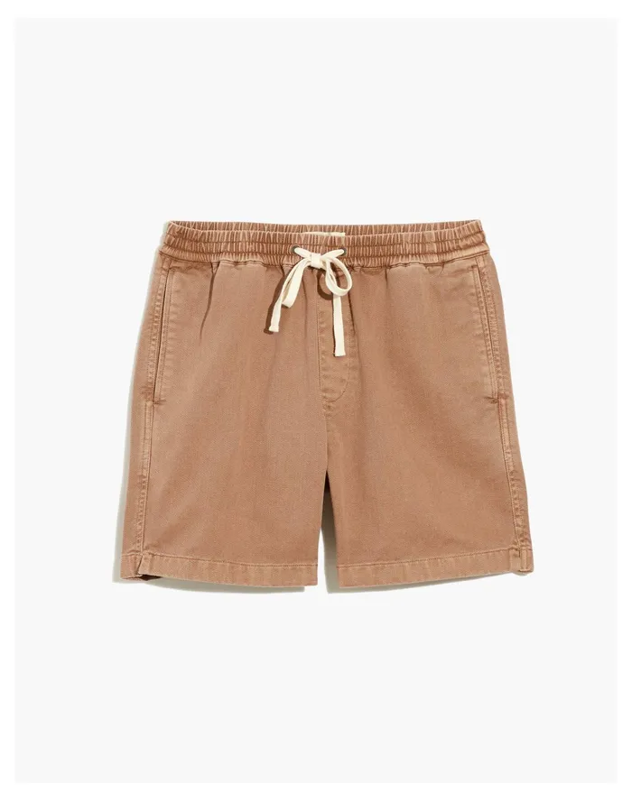Men Cotton Everywear Shorts Faded Earth Madewell Shorts