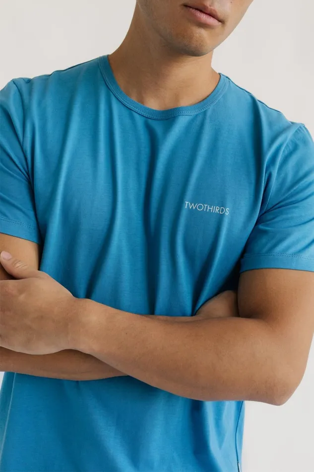 Men Fanjove 8211 Vallarta Blue TWOTHIRDS TShirts