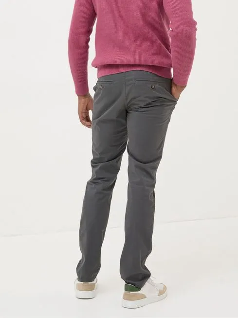Men Fatface Chinos Grey Charcoal Slim Heyshott Chinos