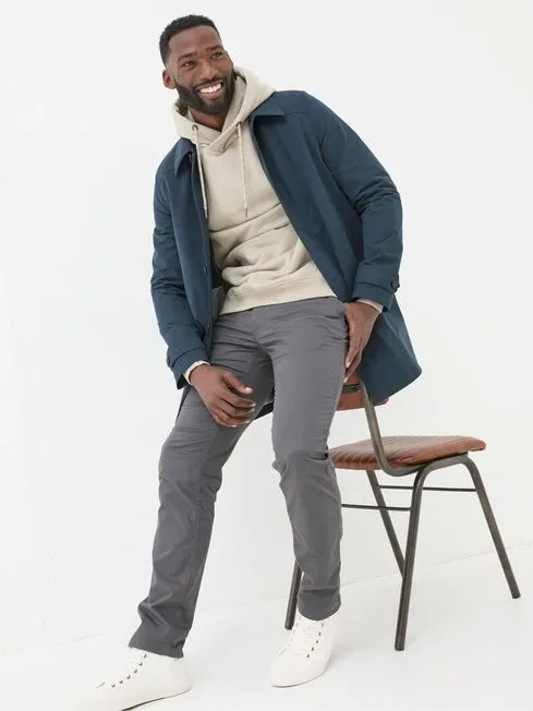 Men Fatface Coats and Jackets Boston Navy Jacket