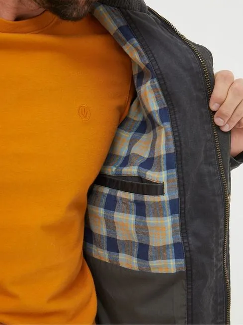 Men Fatface Coats and Jackets Grey 4 Pocket Jacket Men Fatface Coats and Jackets Grey 4 Pocket Jacket