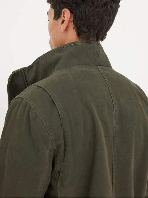 Men Fatface Coats and Jackets Wardley Green Canvas Jacket