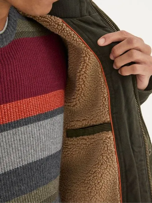 Men Fatface Coats and Jackets Wardley Green Canvas Jacket