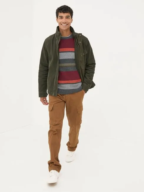 Men Fatface Coats and Jackets Wardley Green Canvas Jacket
