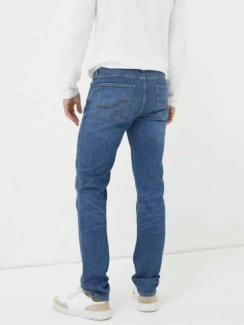 Men Fatface Jeans Blue Slim Fit Jeans
