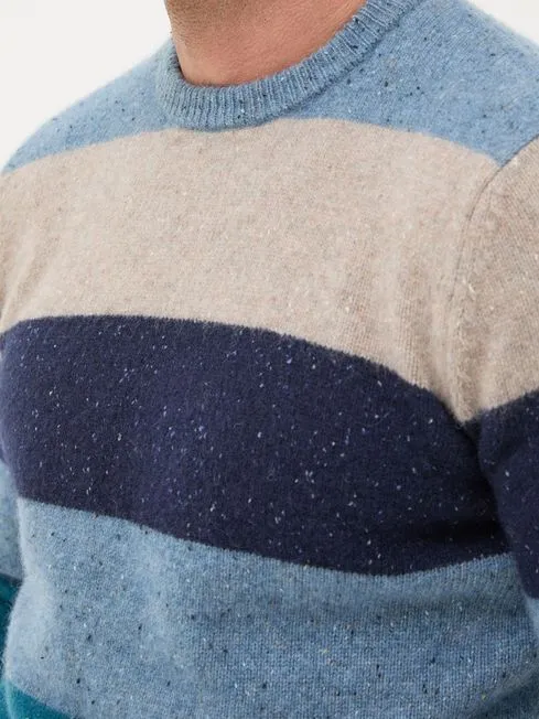Men Fatface Knitwear Navy Lambswool Knitted Crew Jumper Men Fatface Knitwear Navy Lambswool Knitted Crew Jumper