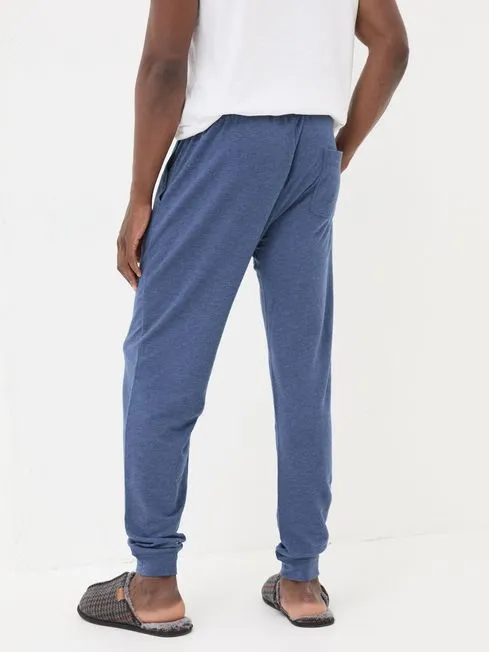 Men Fatface Loungewear Blue Lounge Joggers Men Fatface Loungewear Blue Lounge Joggers