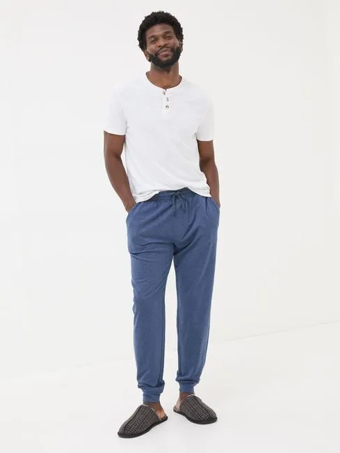 Men Fatface Loungewear Blue Lounge Joggers Men Fatface Loungewear Blue Lounge Joggers