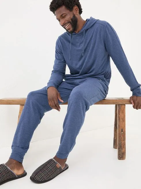 Men Fatface Loungewear Blue Lounge Joggers Men Fatface Loungewear Blue Lounge Joggers