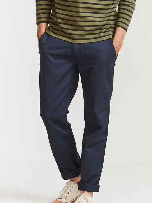 Men Fatface Pants Blue Modern Coastal Chinos