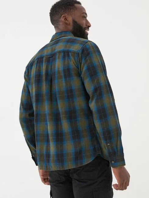 Men Fatface Shirts Blue Long Sleeve Kent Check 100 Cotton Shirt Men Fatface Shirts Blue Long Sleeve Kent Check 100 Cotton Shirt