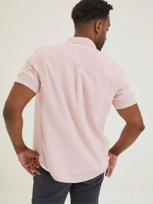 Men Fatface Shirts Pink Bugle Micro Stripe Shirt Men Fatface Shirts Pink Bugle Micro Stripe Shirt