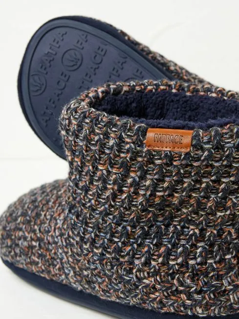 Men Fatface Slippers Matthew Oatmeal Knit Boots Men Fatface Slippers Matthew Oatmeal Knit Boots