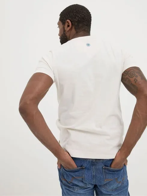 Men Fatface TShirts Wave Natural TShirt