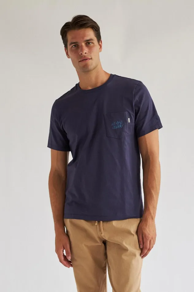 Men Fonboni 8211 Baritone Blue TWOTHIRDS TShirts