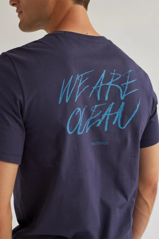 Men Fonboni 8211 Baritone Blue TWOTHIRDS TShirts