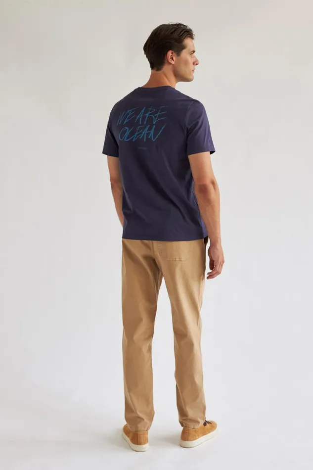 Men Fonboni 8211 Baritone Blue TWOTHIRDS TShirts