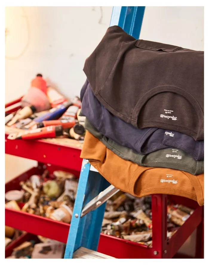 Men Garment Dyed Allday Crewneck Tee Twilight Madewell Tees Men Garment Dyed Allday Crewneck Tee Twilight Madewell Tees