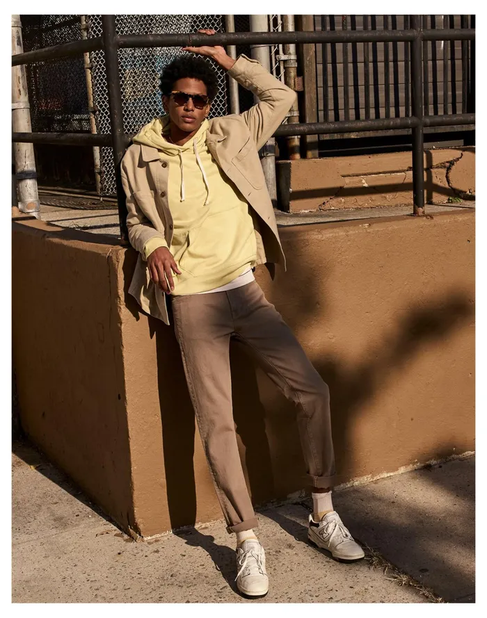 Men Garment Dyed Slim Jeans Olive Tree Madewell Jeans