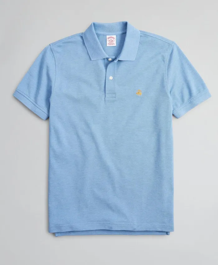 Men Golden Fleece Original Fit Stretch Supima Polo Shirt Dark Blue Brooks Brothers Polo and Rugby Shirts Men Golden Fleece Original Fit Stretch Supima Polo Shirt Dark Blue Brooks Brothers Polo and Rugby Shirts