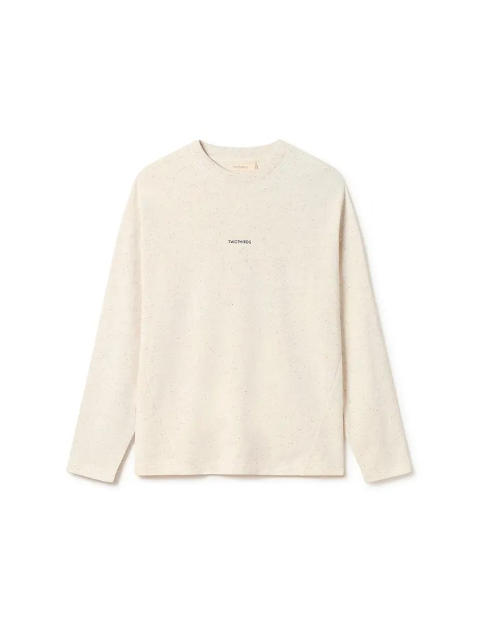 Men Gravina 8211 Ecru Multicolour Neps TWOTHIRDS Sweatshirts